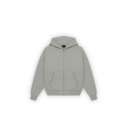 Melange Zip Hoodie